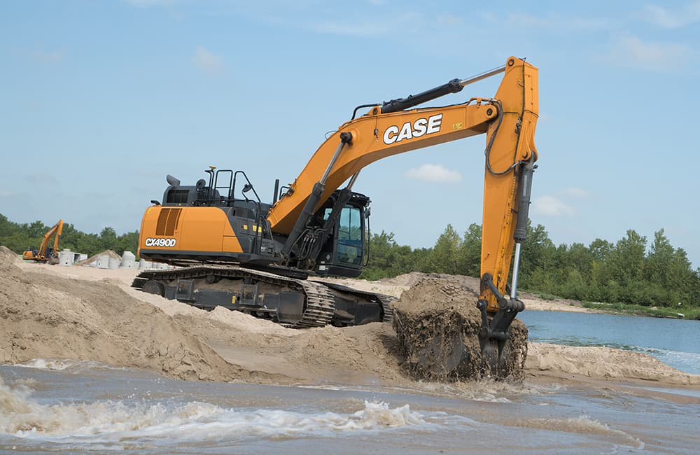 CASE Excavator CX490D