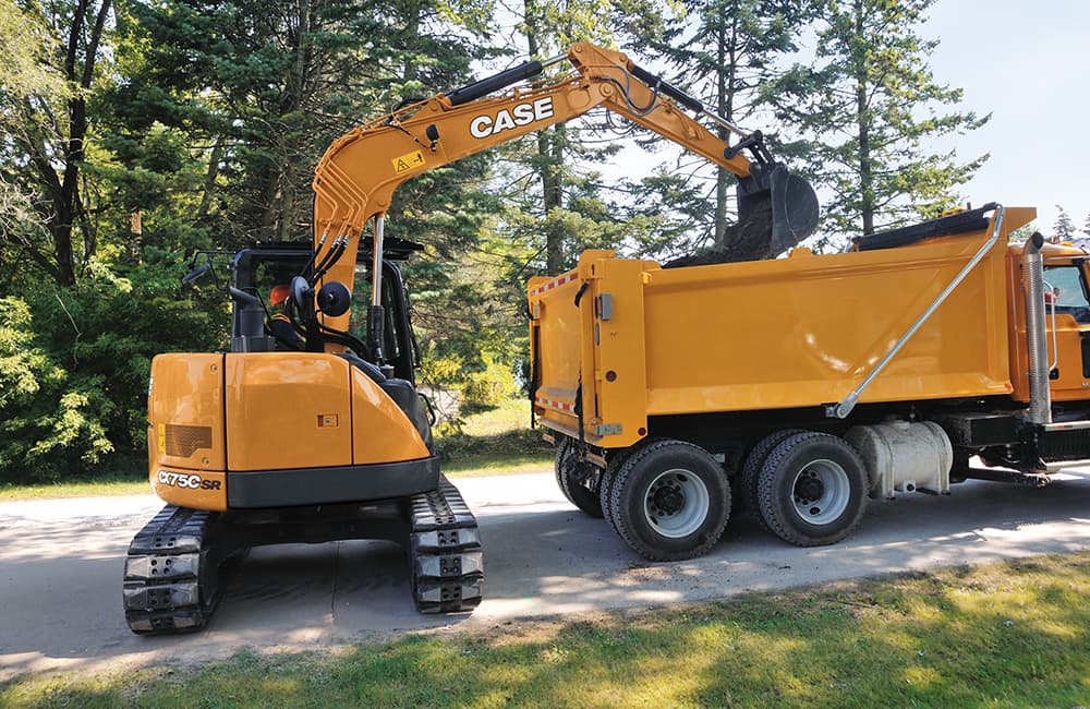 CASE Excavator CX75CSR