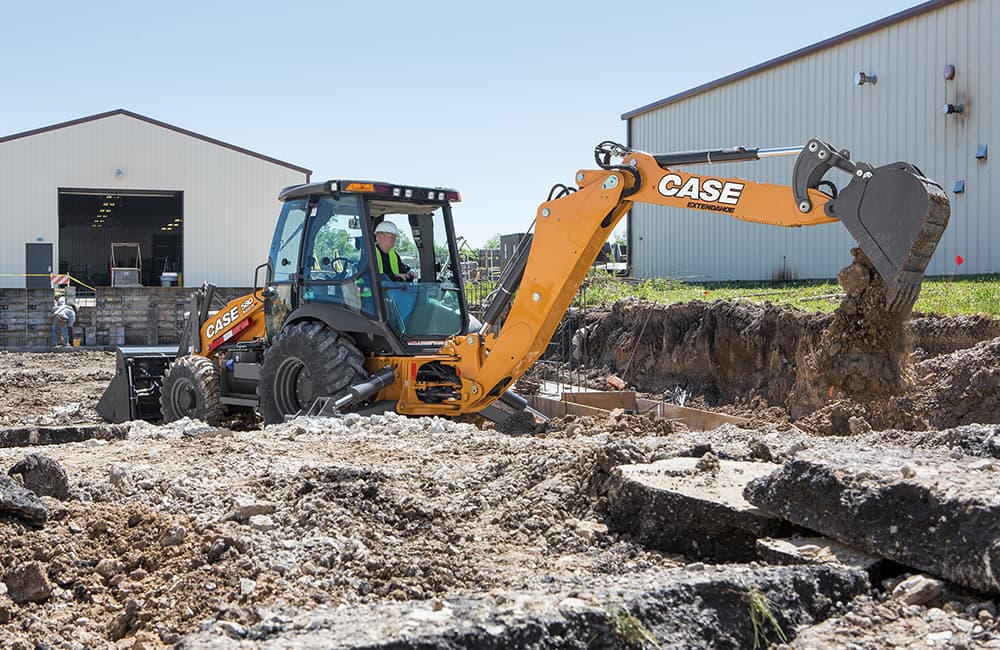 CASE Loader Backhoe 580SNWT