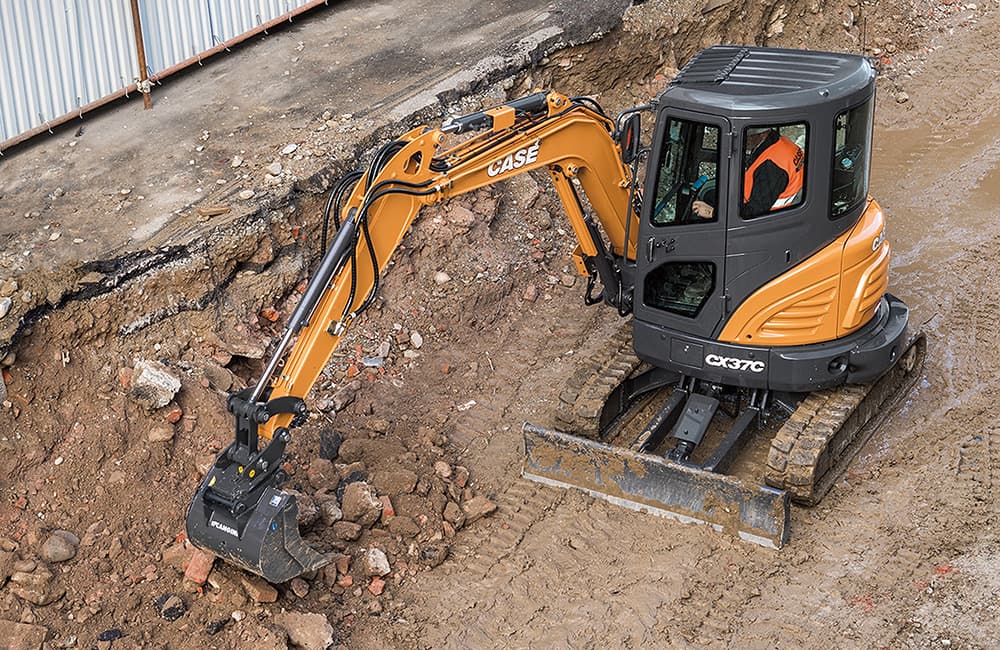 CASE Mini Excavator CX37C