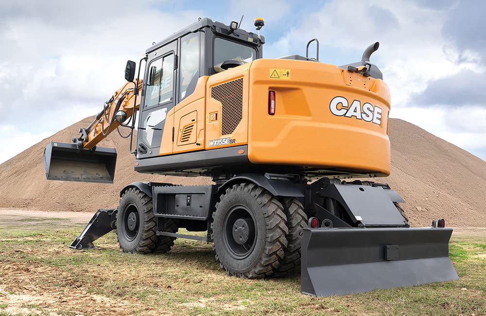 CASE Wheeled Excavator WX155ESR