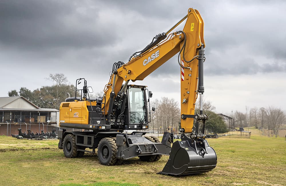 CASE Wheeled Excavator WX210E