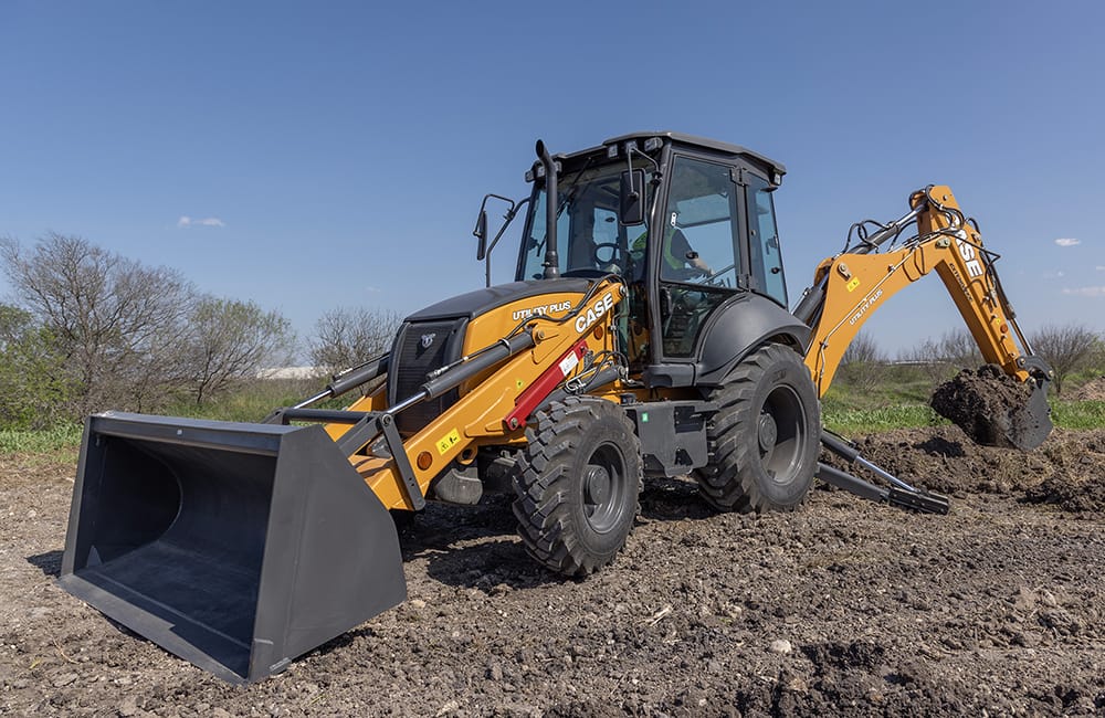CASE Backhoe Loader Utility Plus