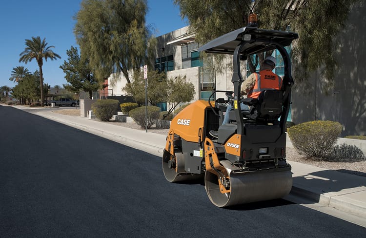 CASE DV26E Double Drum Vibratory Roller
