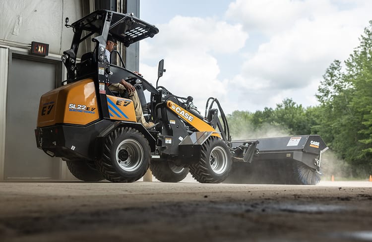 CASE Small Articulated Loader SL22 EV