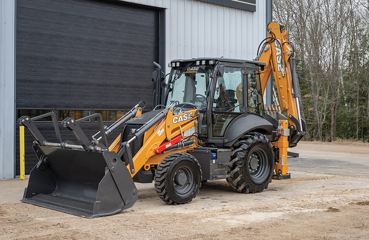 CASE Backhoe Loader 580SV_Side_Shift
