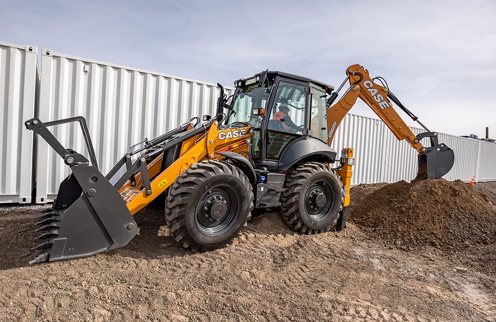 CASE Backhoe Loader 695SV Side Shift