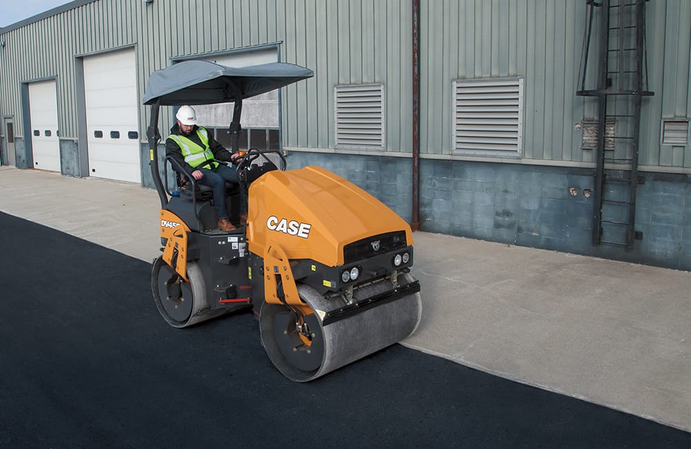 CASE DV45E Double Drum Roller