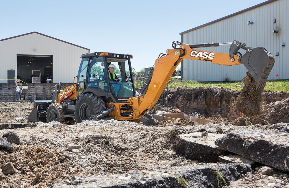 CASE Loader Backhoe 580SNWT