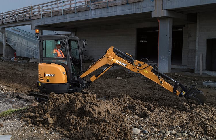 CASE Mini Excavator CX26C