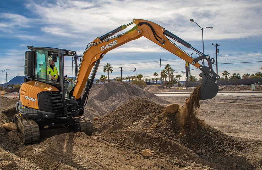 CASE Mini Excavator CX42D
