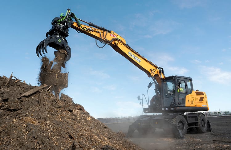 CASE Wheeled Excavator WX160E