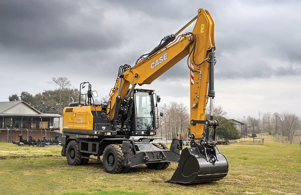 CASE Wheeled Excavator WX210E