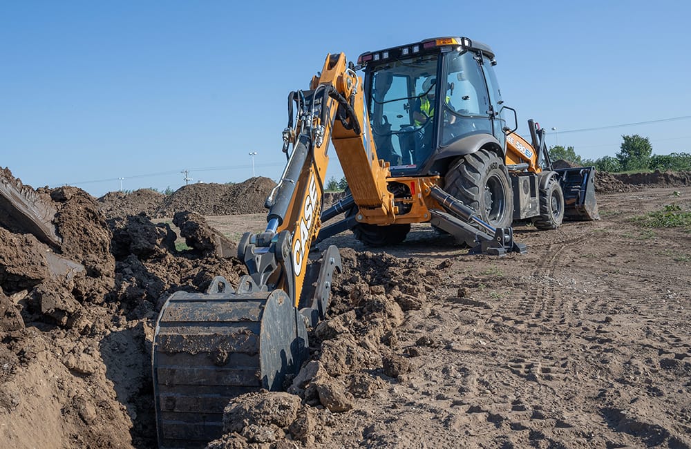 CASE Backhoe Loader 580EV