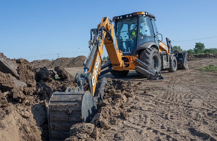 CASE Backhoe Loader 580EV