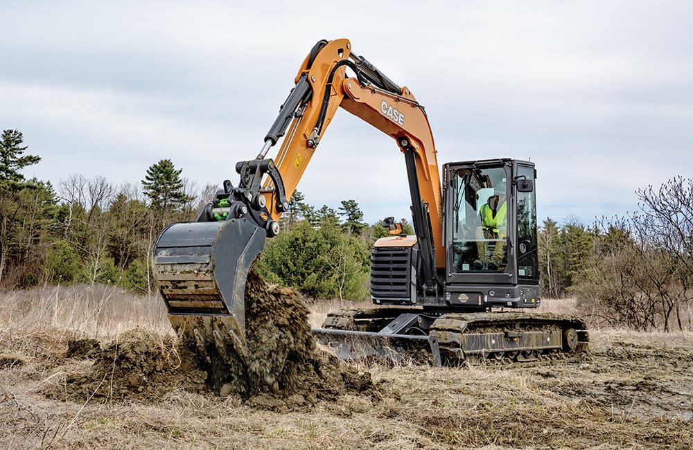 CASE Midi Excavator CX85E