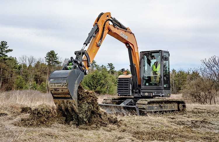 CASE Midi Excavator CX85E